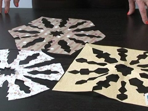 Déco Brico Jardinage : Décoration table : un set en papier ajour&eacute