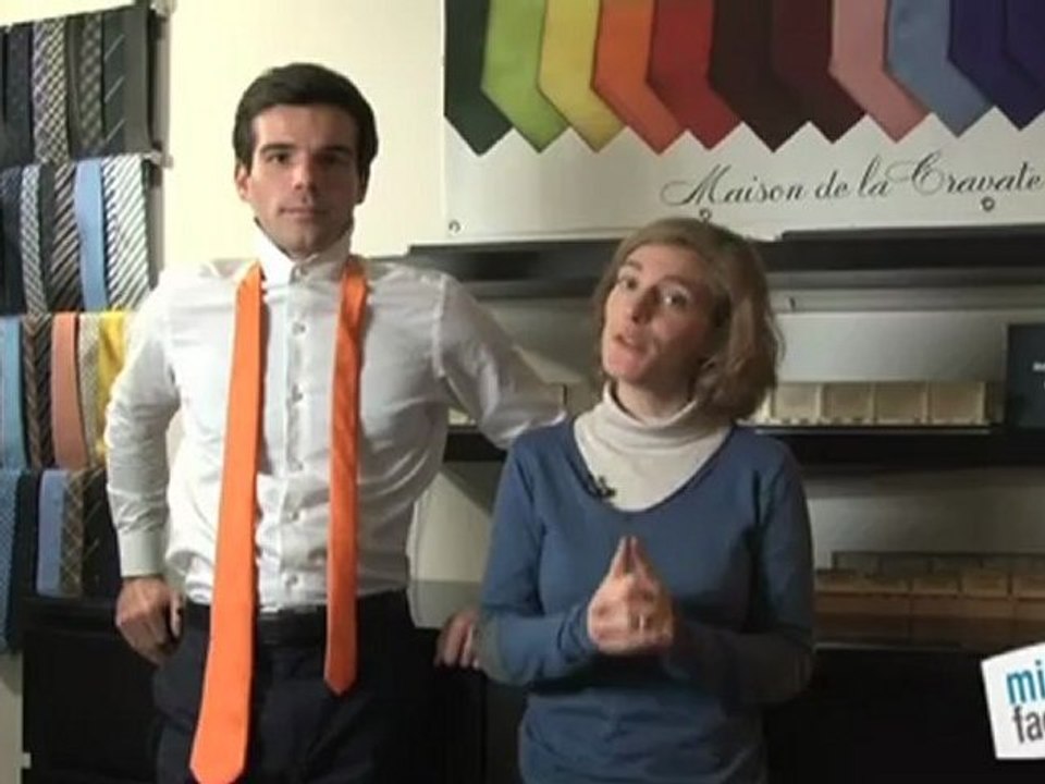 Beauté mode : Nœud de cravate : comment faire un demi-windsor ?