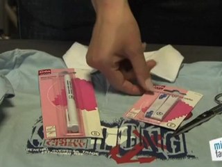 Sports Loisirs : Fixer une étiquette thermocollante sur un vêtement