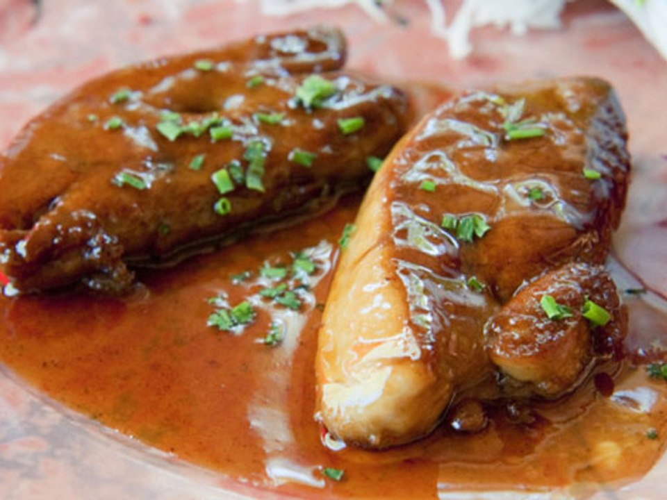 Préparer une sauce au foie gras et aux champignons