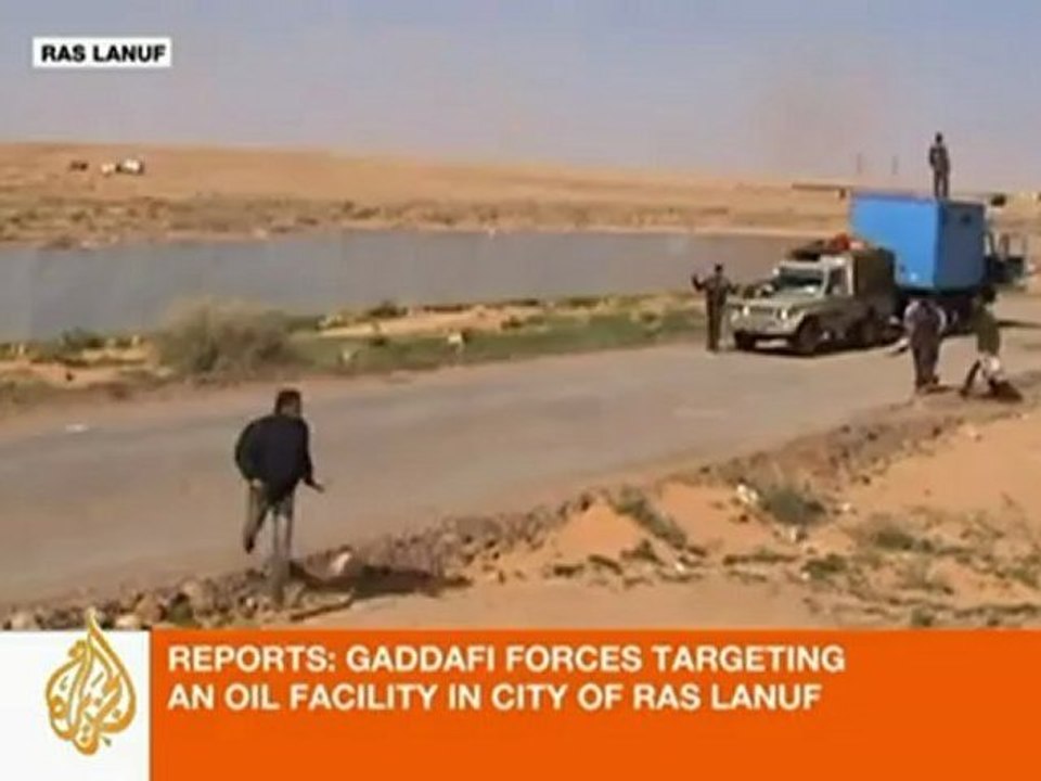 Libyan rebel talks to Al Jazeera