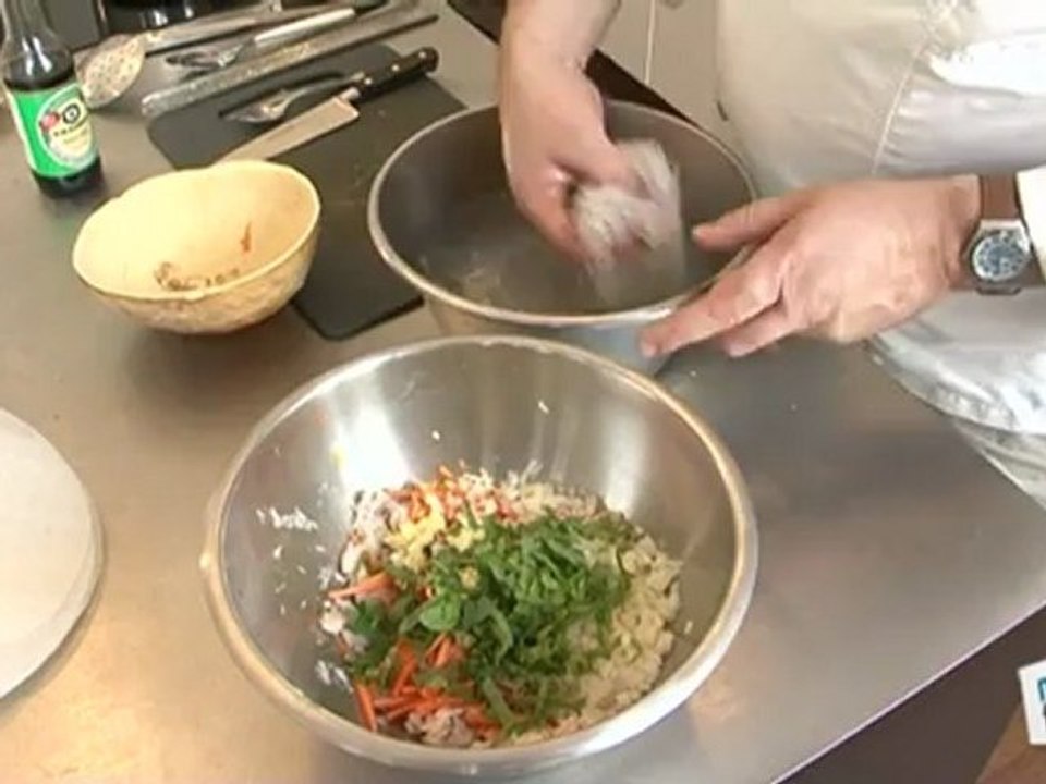 Cuisine : Recette : les nems au crabe