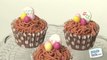 Déco cupcake de Pâques : le nid d'oiseau
