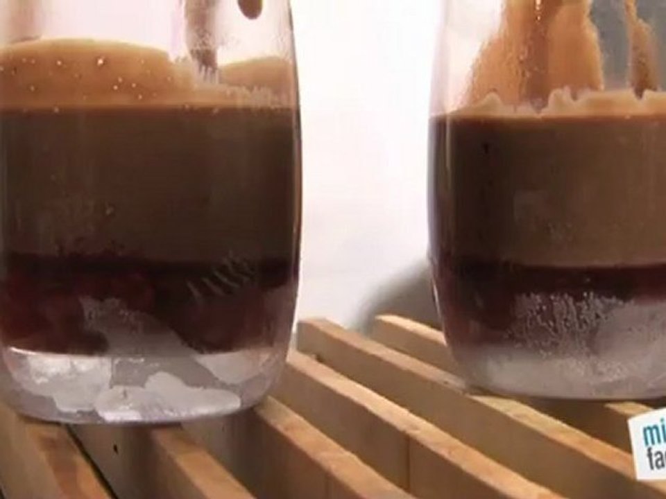 Cuisine : Recette de panna cotta chocolat aux fruits rouges