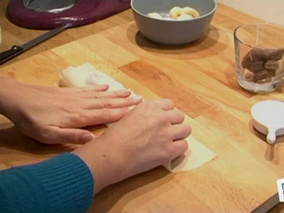 Cuisine : Samoussa ou Samossa recette banane chocolat