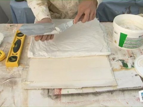 Déco Brico Jardinage : Faire un mur en fausses briques avec de l'enduit