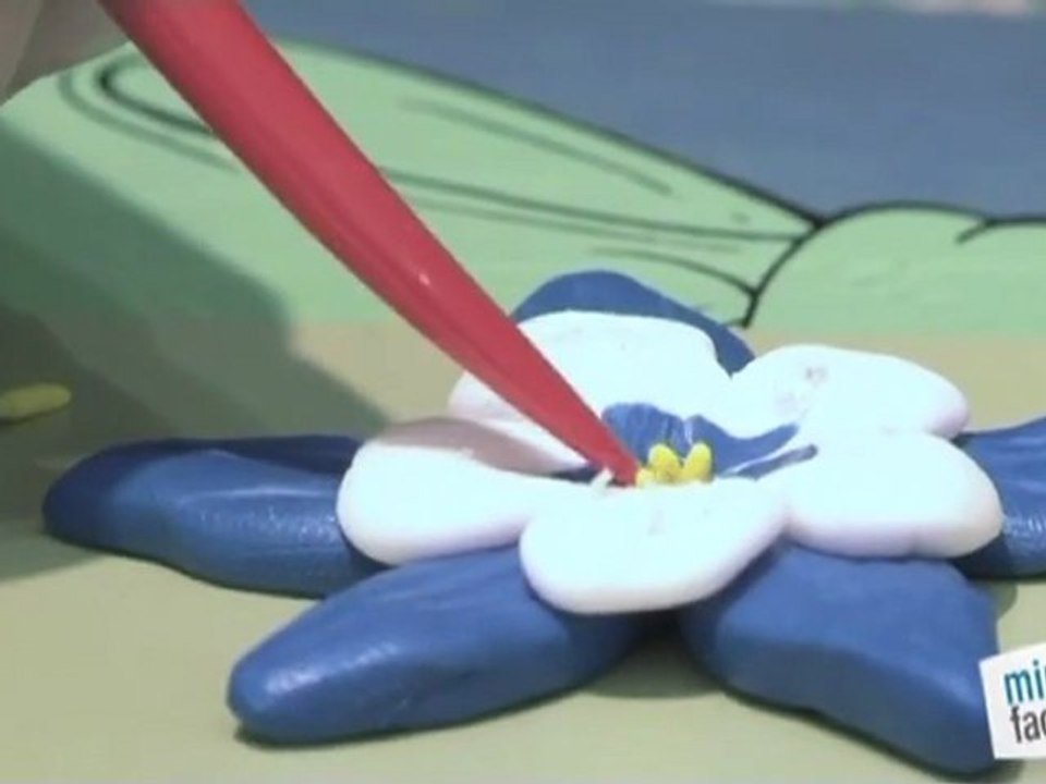 Tuto Fleur en pâte fimo