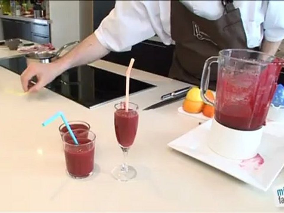 Cuisine : Comment faire un smoothie aux fruits et légumes ?