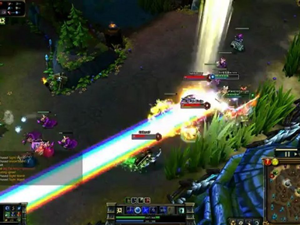 LASER combo : Lux & Ezreal  - League of Legends