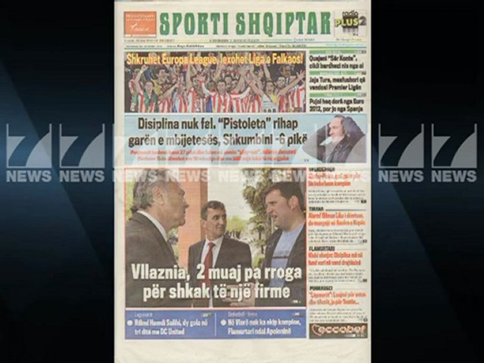 Albanian Pressreview May 10 2012-Shtypi i dites-Titujt kryesore te gazetave 10 Maj 2012