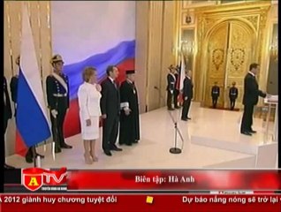 ANTÐ - Ông Putin nhậm chức Tổng thống Nga