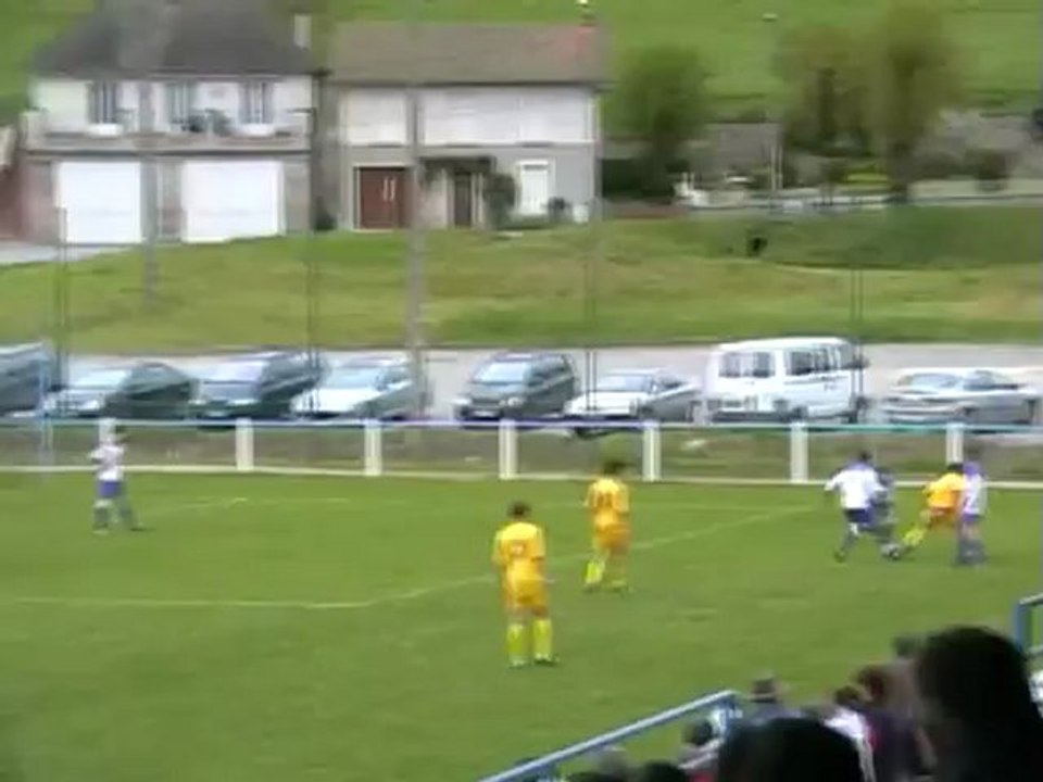 Quart coupe Creuse U17  Felletin  Gueret  1ère mi tps 8 mai 2012