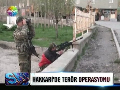 Hakkari'de terör operasyonu - 09 mayıs 2012