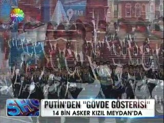 Putin'den gövde gösterisi - 09 mayıs 2012