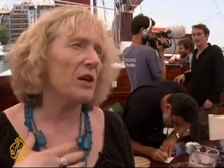 Greece blocks Gaza flotilla