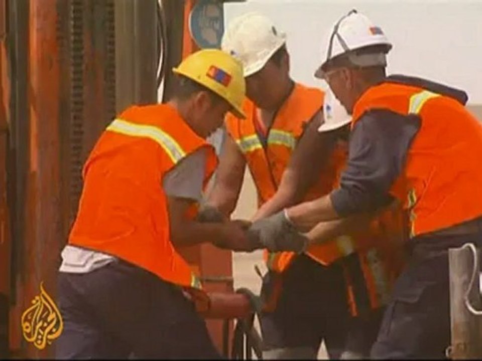 Mineral-rich Mongolia sells fields