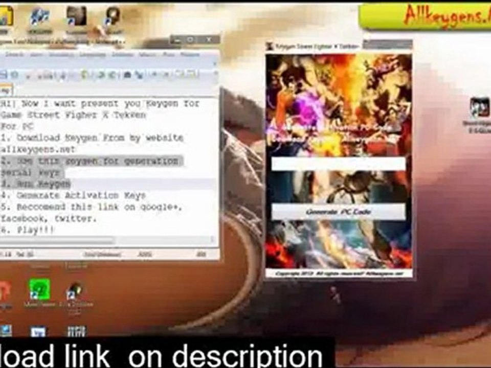 Street Fighter X Tekken * Keygen * Crack * (Activation Code) + Trainer Hack