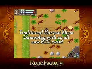 Rune Factory: A Fantasy Harvest Moon - Trailer 1