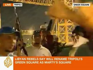 Zeina Khodr reports live from Tripoli