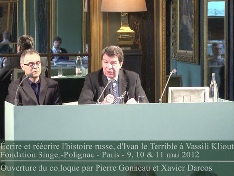 Écrire et réécrire l'histoire russe : Ouverture - Xavier Darcos
