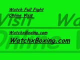 Today Live Boxing Fights On 11 May 2012