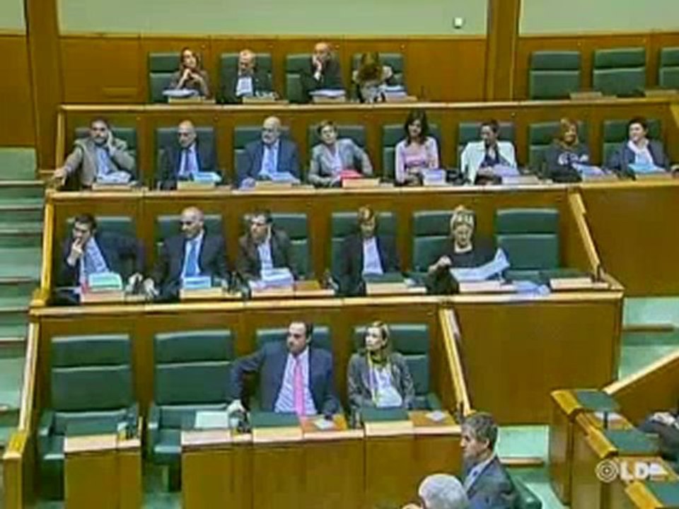 Crónica: Ibarretxe en el parlamento vasco