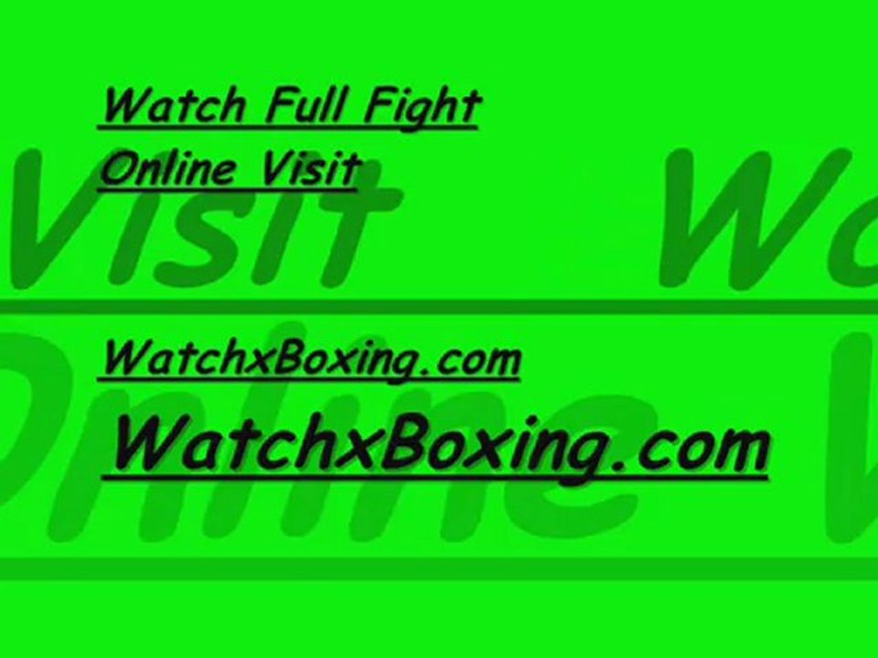 Online Boxing Fight Roberto Acevedo vs Martinez Porter