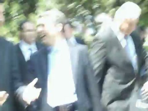 Пристигане пред Общината