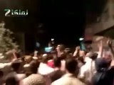 فري برس زملكا ريف دمشق   مظاهرة مسائية رغم الحصار 9 5 2012 ج3 Damascus