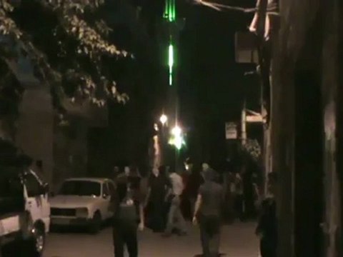 فري برس دمشق المزة مظاهرات متزامنة تطالب بشهيد المزة 9 5 2012 Damascus