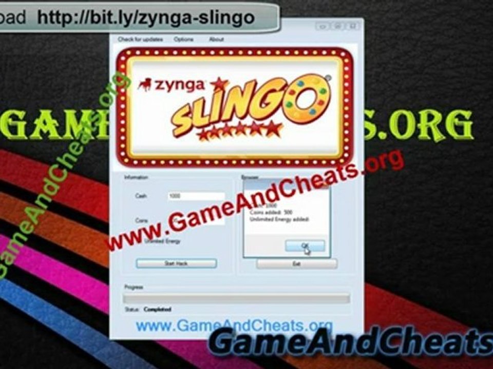 Zynga Slingo ( Hack Cheat ) FREE Download May 10, 2012 Update