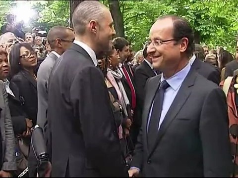François Hollande commémore l'abolition de l'esclavage