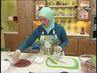 منال العالم طاجن الفول بالبسطيرما والبيض