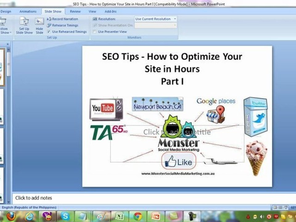 SEO Tips - How to Optimize Your Site in Hours Part I