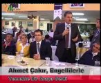 Belediye Başkanı Ahmet Çakır, engellilerle yemekte bir araya geldi