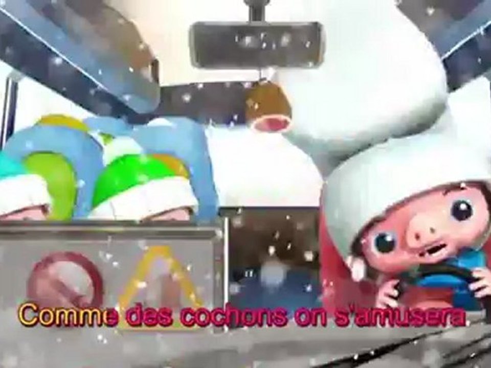 Aldo en classe de neige