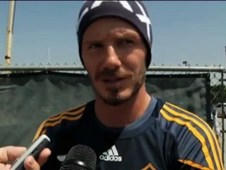 LA Galaxy - Beckham : "Nous ne sommes pas satisfaits"