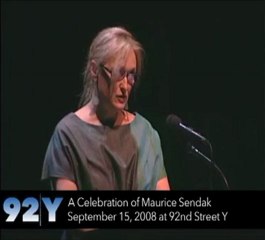 Maurice Sendek 80th Birthday - 2008 (Meryl Streep)