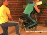 Compressions to the Glutes - Chair Massage Techniques with Eric Brown