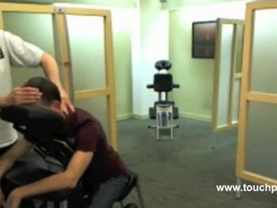 Chair Massage Demo with Father of Chair Massage David Palmer