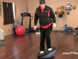 Upside Down BOSU Ball Squat - Personal Training Exercise of the Day