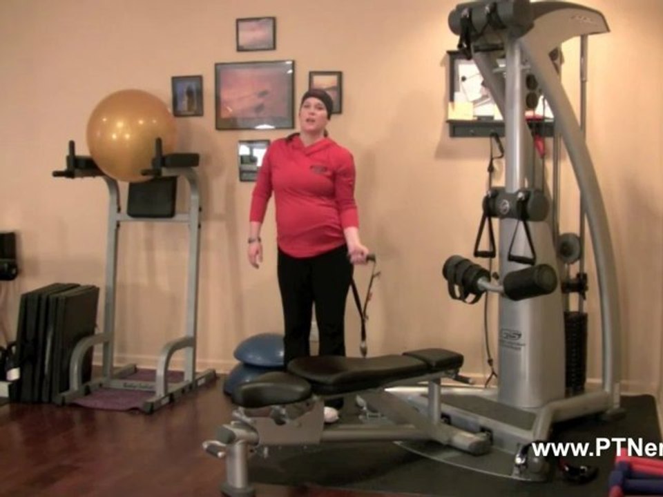 Single Arm Bicep Curls with Pulley Machine - Personal Training Exercise of the Day