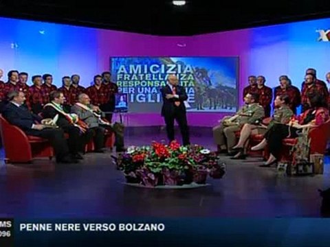 penne nere in marcia verso bolzano
