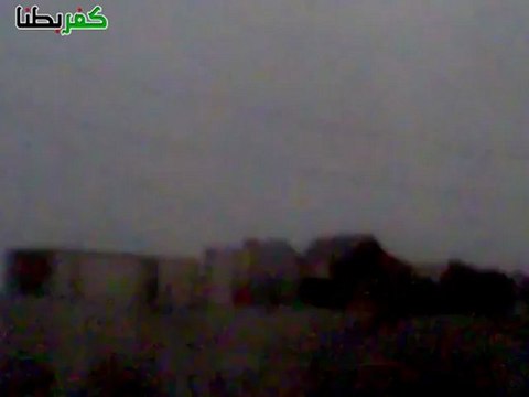 فري برس ريف دمشق كفربطنا اطلاق نار كثيف من قبل عصابات الاسد10 5 2012 ج1 Damascus