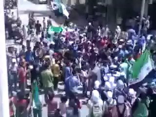 فري برس  ريف دمشق  جديدة عرطوز  مظاهرة طلابية10 5 2012 ج2 Damascus