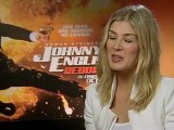Johnny English Reborn - Exclusive Interview With Rowan Atkinson And Rosamund Pike