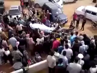 فري برس  حلب عنجارة  تشييع الشهيد خالد عمر زمزم 10   5   2012  ج2 Aleppo