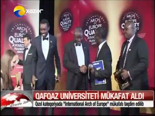 XEZER TV Qafqaz Qizil mukafat aldi