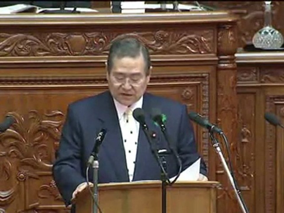 20120511 衆議院本会議 野田毅（自民）