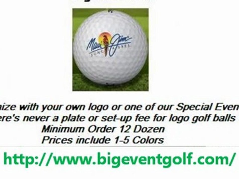 Gift Golf Balls l Event golfballs l logo golfballs l Personalized Golf Balls